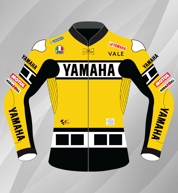 valentino rossi yamaha motogp 2005 leather jacket Motorcycle