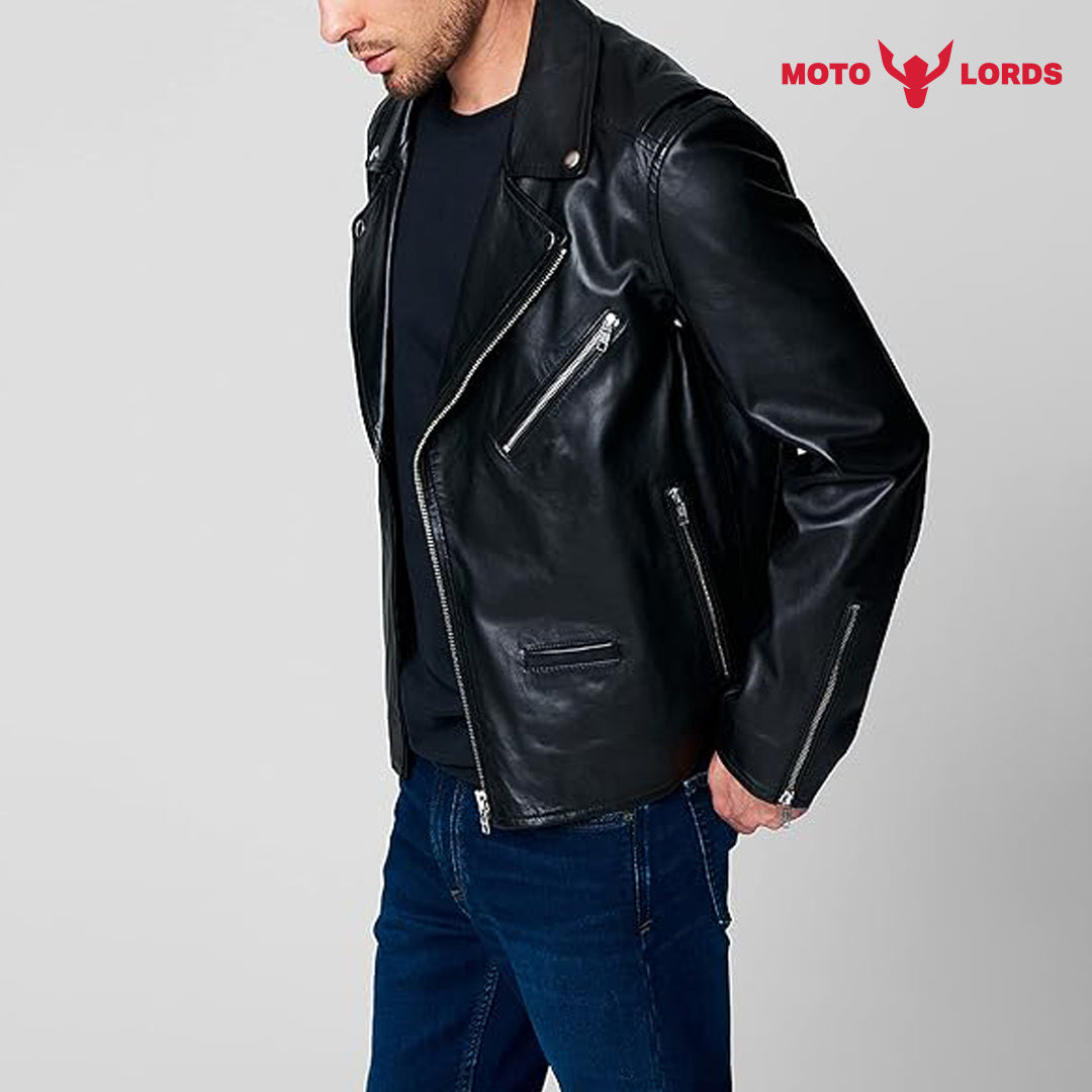Rebel Rider Moto Jacket Leather for Men