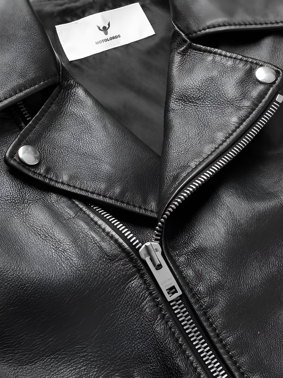50s Perfecto Cowhide Leather Moto Jacket - Motorcycle Riding Custom Leather Apparel
