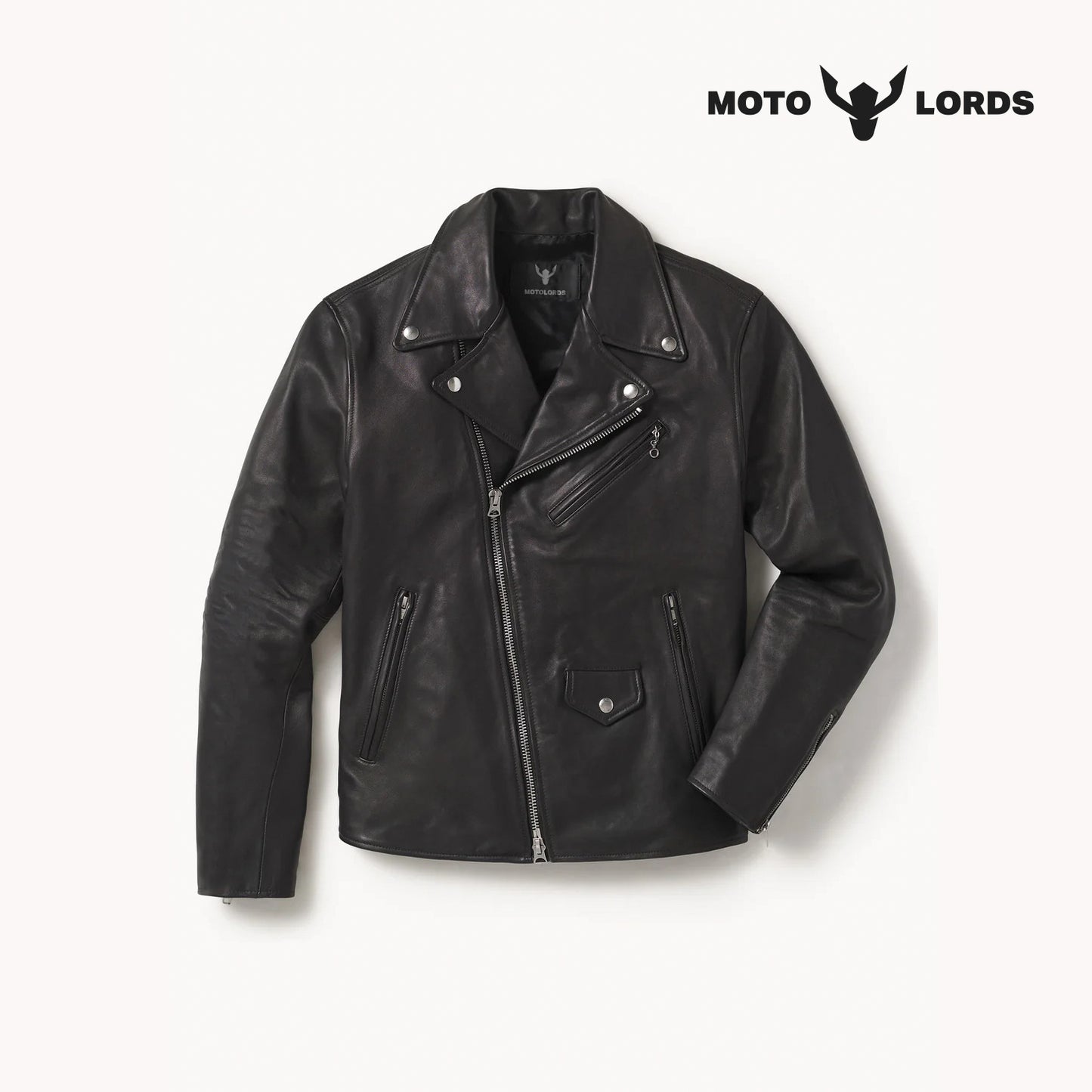 black rugged moto jacket