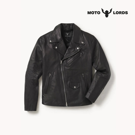 black rugged moto jacket