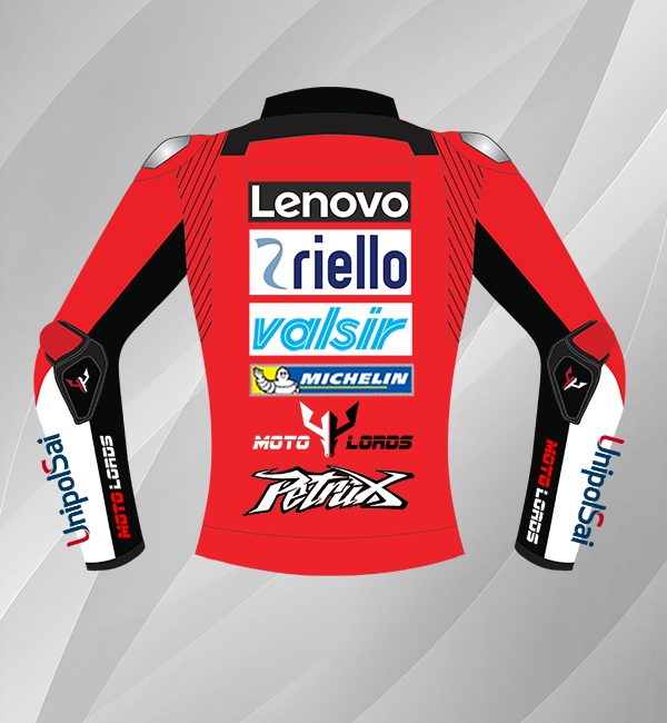 Danilo Petrucci Ducati MotoGP 2020 Leather Jacket