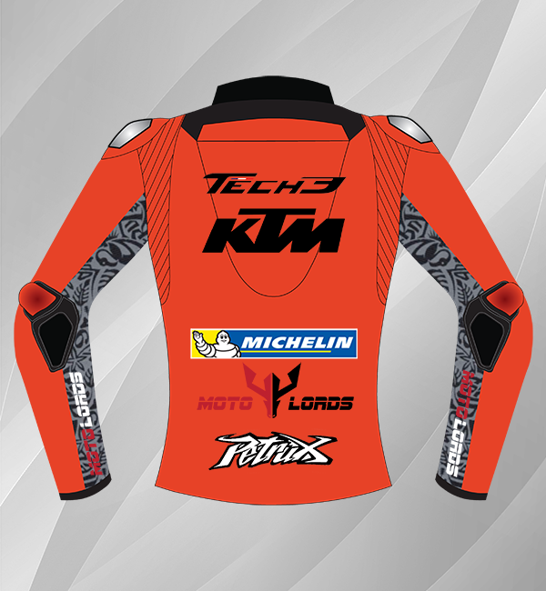 Danilo Petrucci KTM Tech3 MotoGP 2021 Leather Riding Jacket