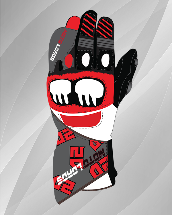 Fabio Quartararo MotoGP 2020 Leather Race Gloves