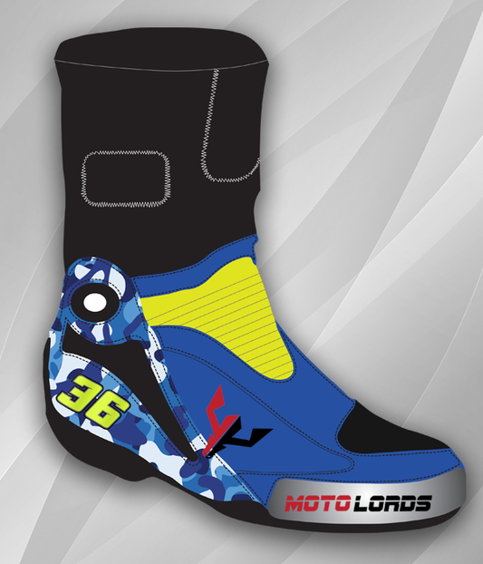 Joan Mir MotoGP 2020 Leather Race Boots.